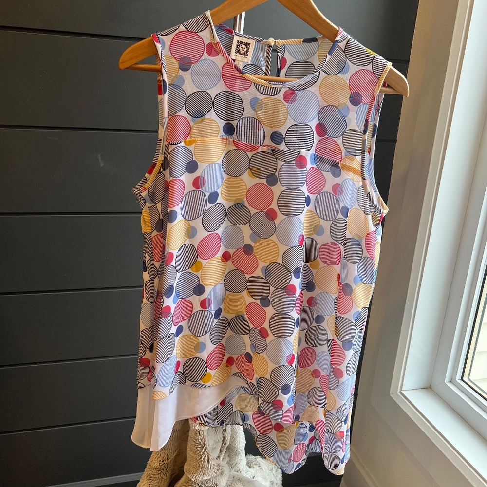 Anne Klein Sleeveless Blouse